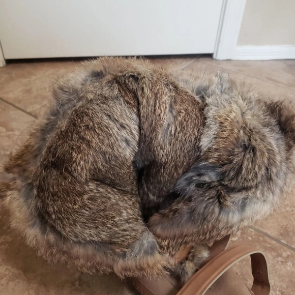 😍Authentic Tory Burch Jaden Rabbit Fur Boots - Picture 6 of 7